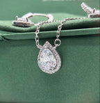 Teardrop Necklace and Earrings Set
