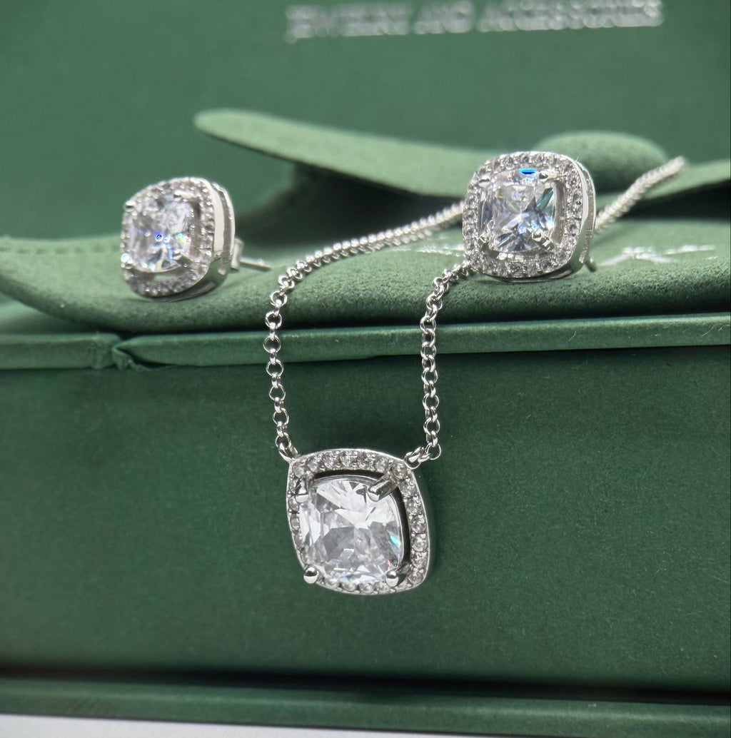 Celine Necklace and Earrings Set