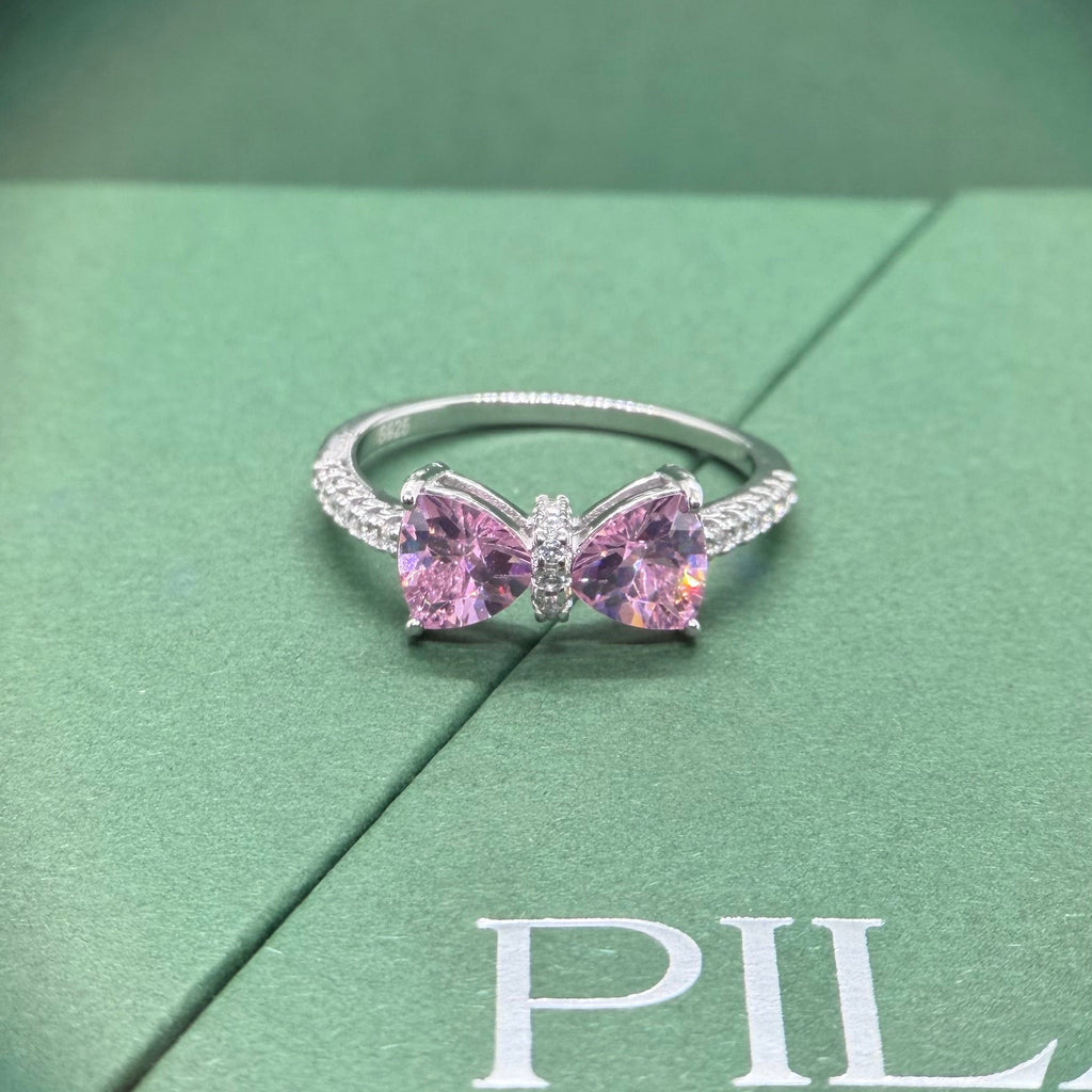 Pink Bow Ring