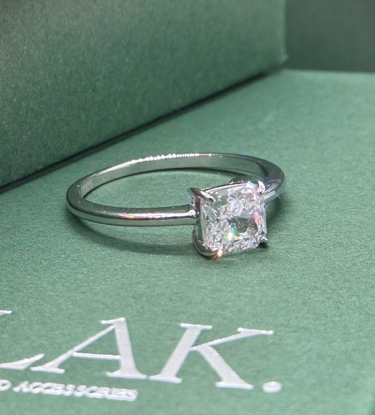 Princess Cut Ring