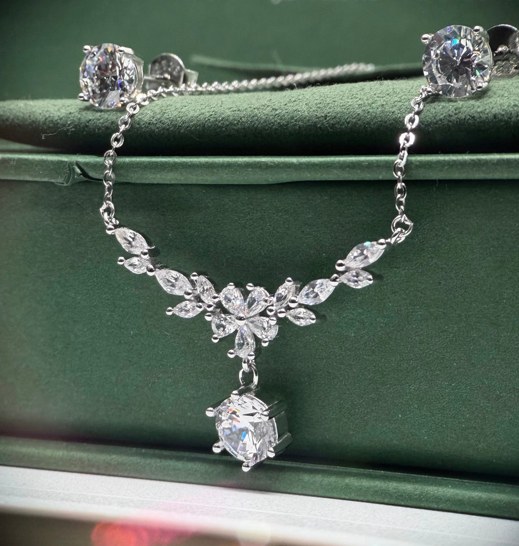 Aurora Necklace and Earrings Set