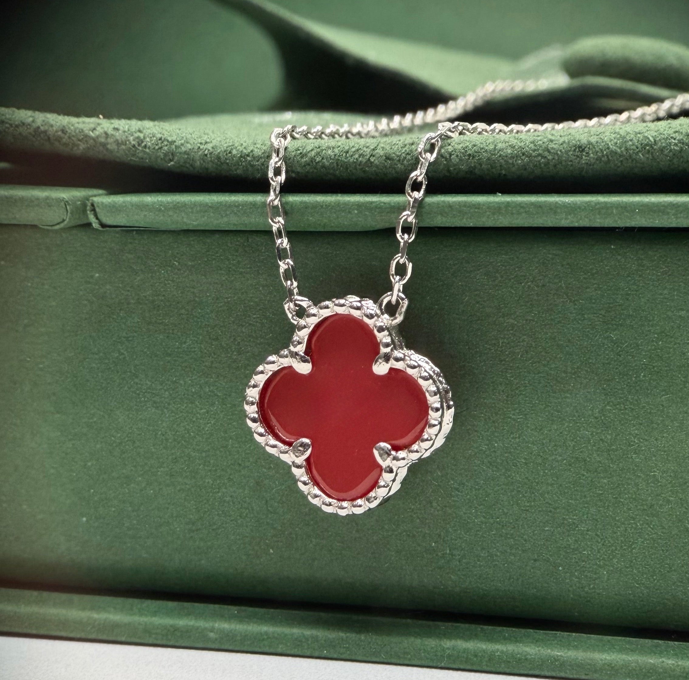 Red Clover Necklace