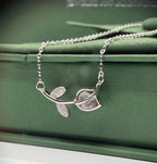 Pink Tulip Necklace