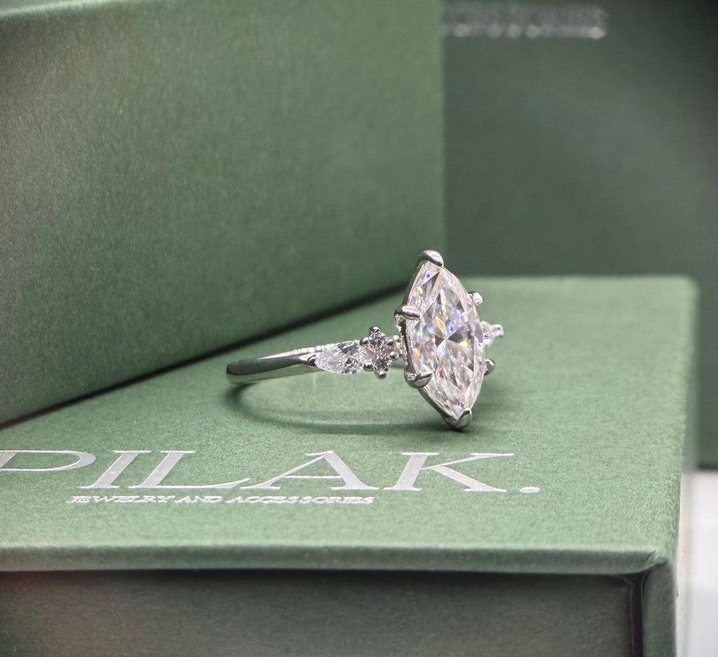 Marquise Gem Ring
