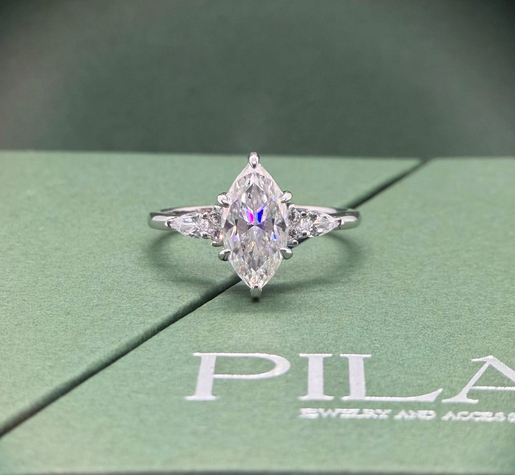 Marquise Gem Ring