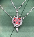 Hearts & Sword Necklace